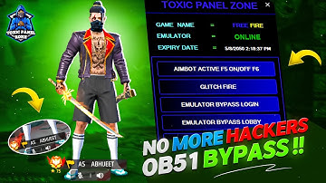 UPDATE PC EMULATOR BYPASS 💻 FOR FREE FIRE | LIFETIME FREE 💯 | FREE FIRE PC PANEL GRATIS 🎯OB51 SAFE ✅