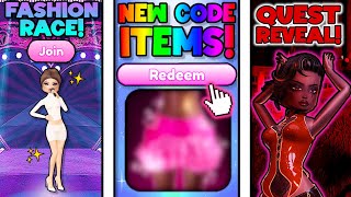 NEW CODE ITEM REVEAL, VALENTINES UPDATE TODAY! QUEST LOCATIONS + MORE! | Dress To Impress (Roblox)