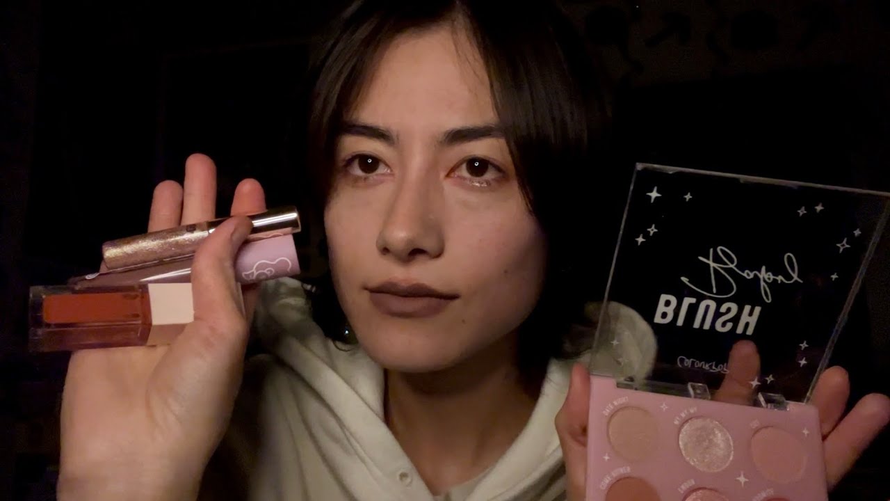 💙 Do my makeup with me! ASMR (Soft spoken conversation)