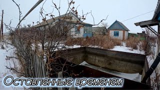 Заснеженные руины демонстрируют зловещую красоту зимы