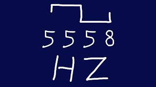 5558 hz square