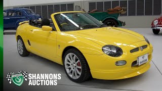 2002 MG F Trophy 160 Convertible - 2022 Shannons Winter Timed Online Auction