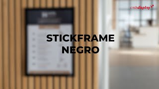 Marco Adhesivo Con Imán Stickframe Cashdisplay