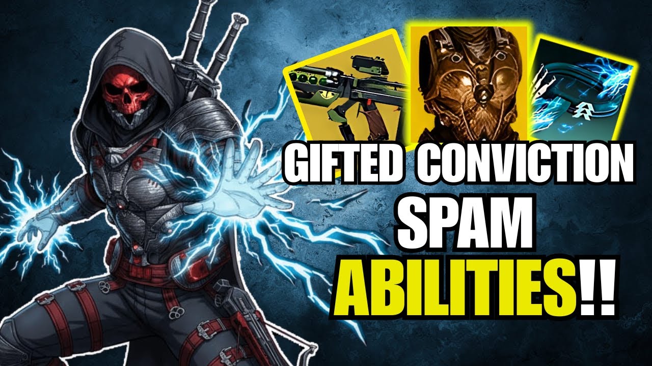 Arc Hunter Gifted Conviction Build  Ultimate Warrior Gameplay Destiny 2 EOF