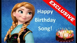 Frozen Anna Happy Birthday Song. Surprise Frozen party!