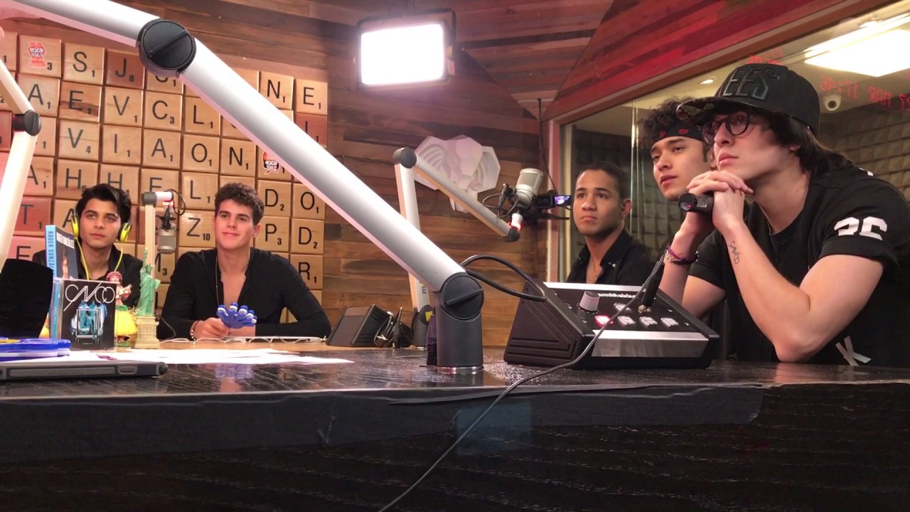 Primera parte de la entrevista con #CNCO con @rogergzz en #DDD