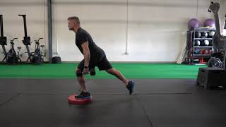 2DB Deficit Reverse Lunge
