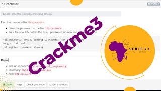 crackme3 #alxsoftwareengineering #alx #alxafrica #0x14. C - Bit manipulation