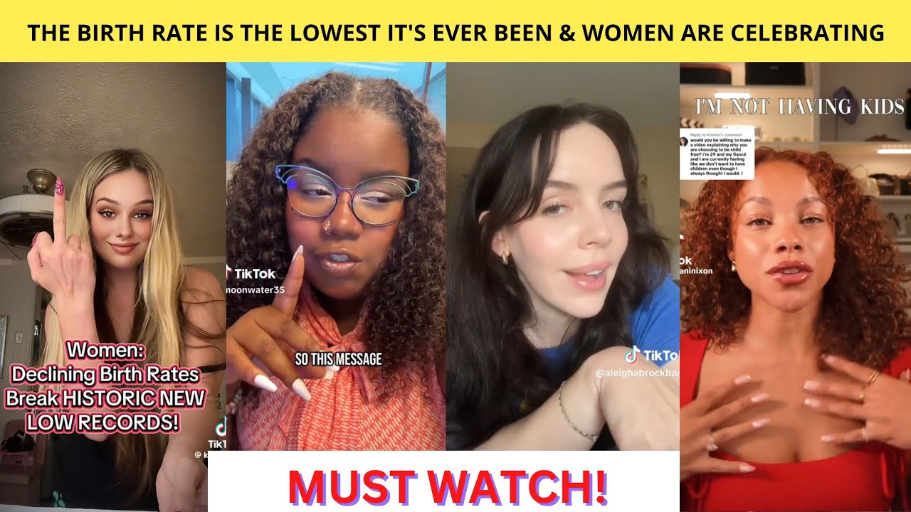 The Birth Rate Is The Lowest On Record & Women Are Celebrating