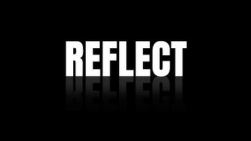 How to Create Text Reflection Effect in Adobe Photoshop