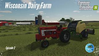 Silage Bales vs Corn Silage  with Getting the Farm Out of Debt Challenge on Paoli, Wisconsin.