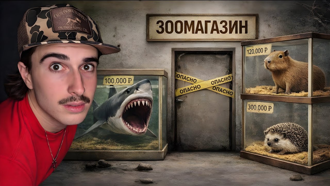 Я нашел самый страшный заброшенный зоомагазин.