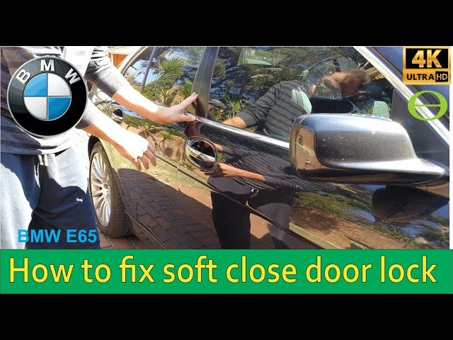 2 X BMW Door Lock Latch Lever Buffer Difficult Hard to Shut