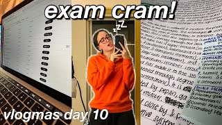 EXAM CRAM @ grand valley state university | vlogmas day 10 by Macy Greer 559 views 5 months ago 13 minutes, 20 seconds