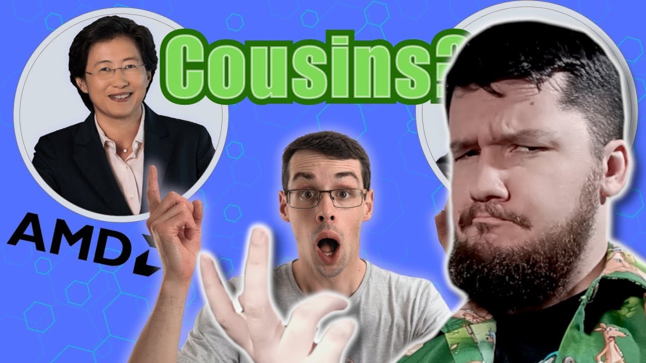 NVIDIA & AMD CEOs Are Cousins (Sort Of) | Robertson Reacts - YouTube