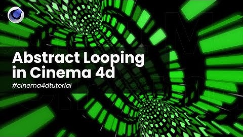 Abstract Background Animation In Cinema 4d - Cinema 4d Tutorials.