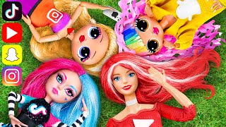 Sosyal Ağ Stili / 10 LOL Surprise ve Kendin Yap Tarzi Barbie
