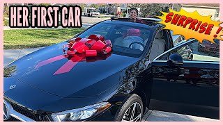 Surprising Keilly with her First car !!! (early birthday present )Keilly and Kendry