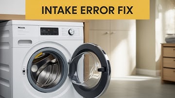 ✨  MIELE WASHING MACHINE  - INTAKE ERROR - EASY DIY FIX ✨
