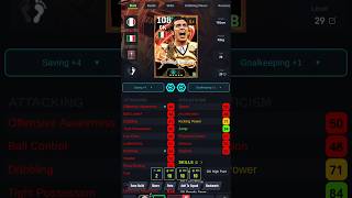 BIG TIME Buffon Booster Training 🔥 Maxed Out in eFootball 2026 #efootball2026 #bangladesh #efootball