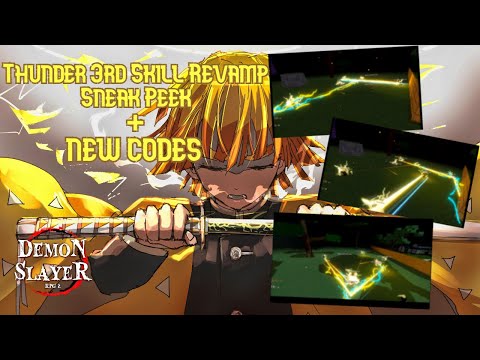 Thunder 3rd Skill Revamp Sneak Peek (Original v.s Revamp) + CODES