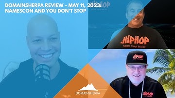 DomainSherpa Review – May 11, 2023: NamesCon and You Don’t Stop