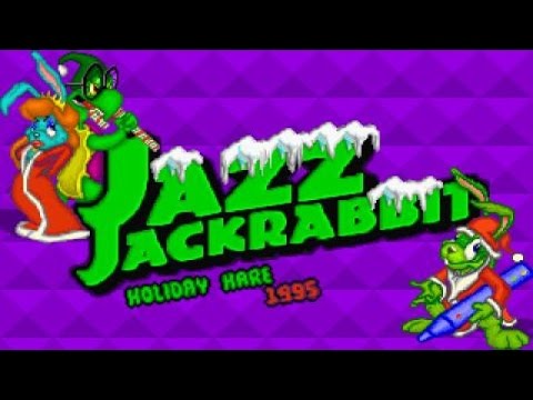 Jazz Jackrabbit Holiday Hare 1995 – gameplay video