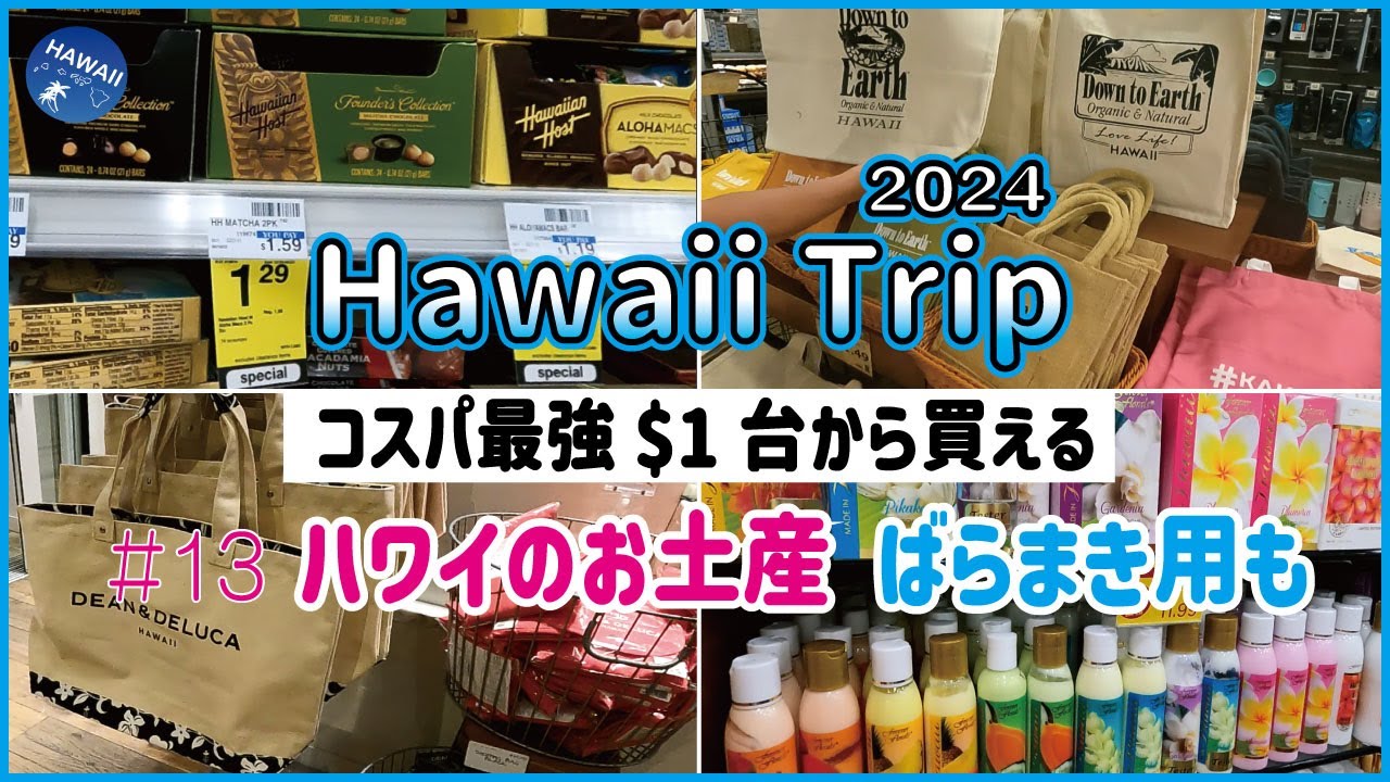 ハワイ旅行2024?】#13?バラマキ土産にぴったり コスパ最強$1台から 