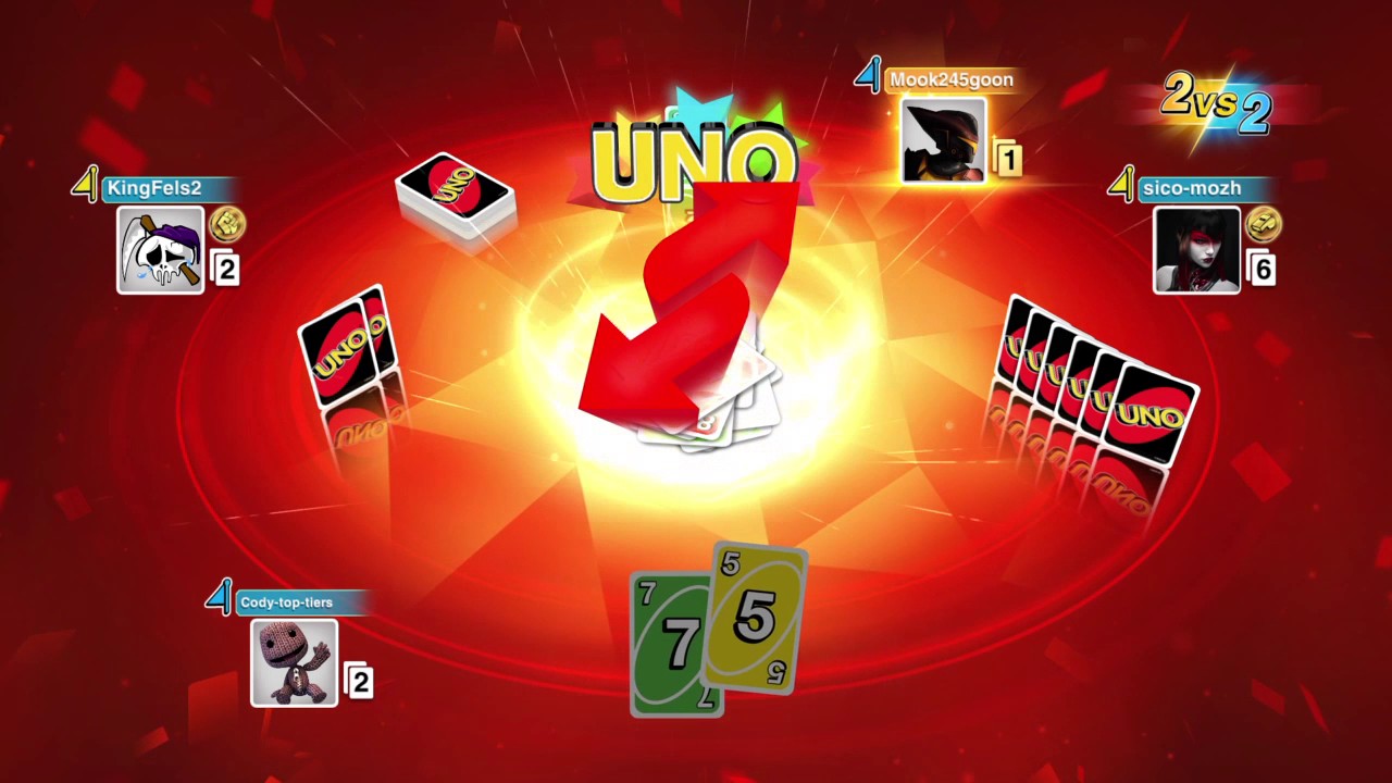 Partie de Uno #3 (Uno PS4) - YouTube