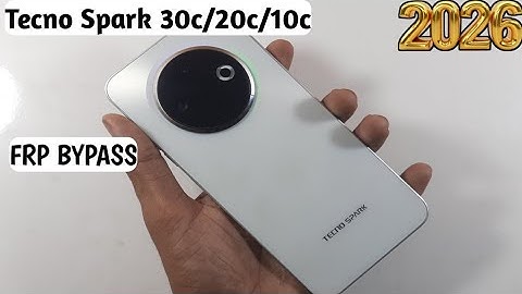 Tecno Spark 30C/20C/10C FRP Bypass Android 14/15 | Tecno Google Account Unlock Without Pc 2026