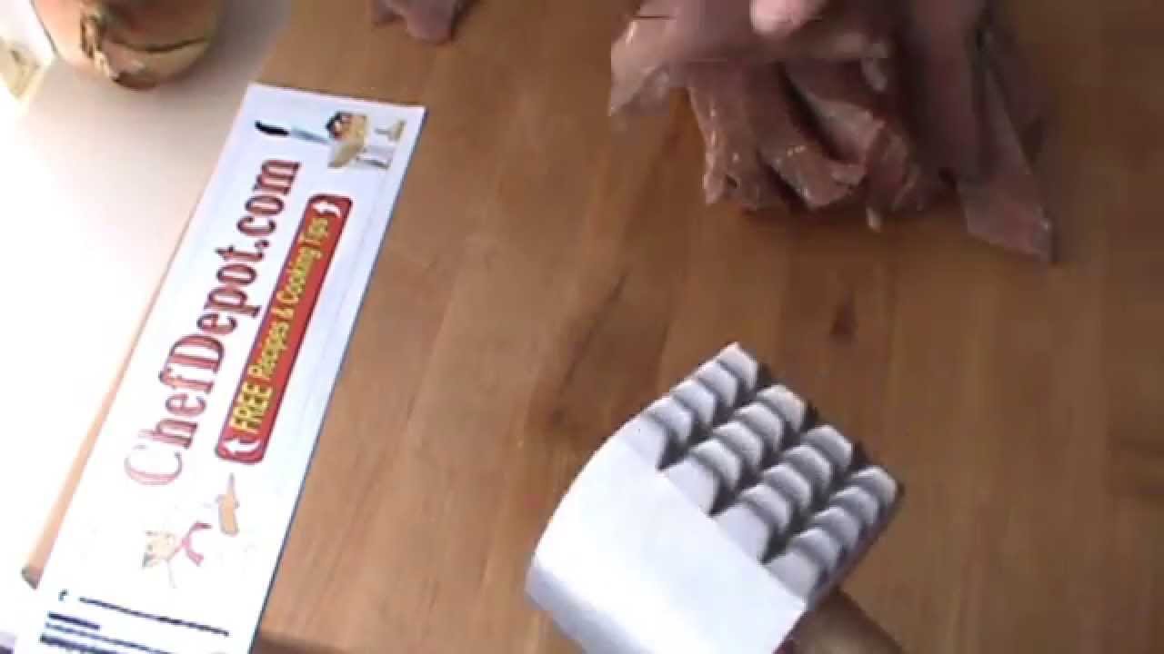 Homemade Steak Tenderizer Recipe - YouTube