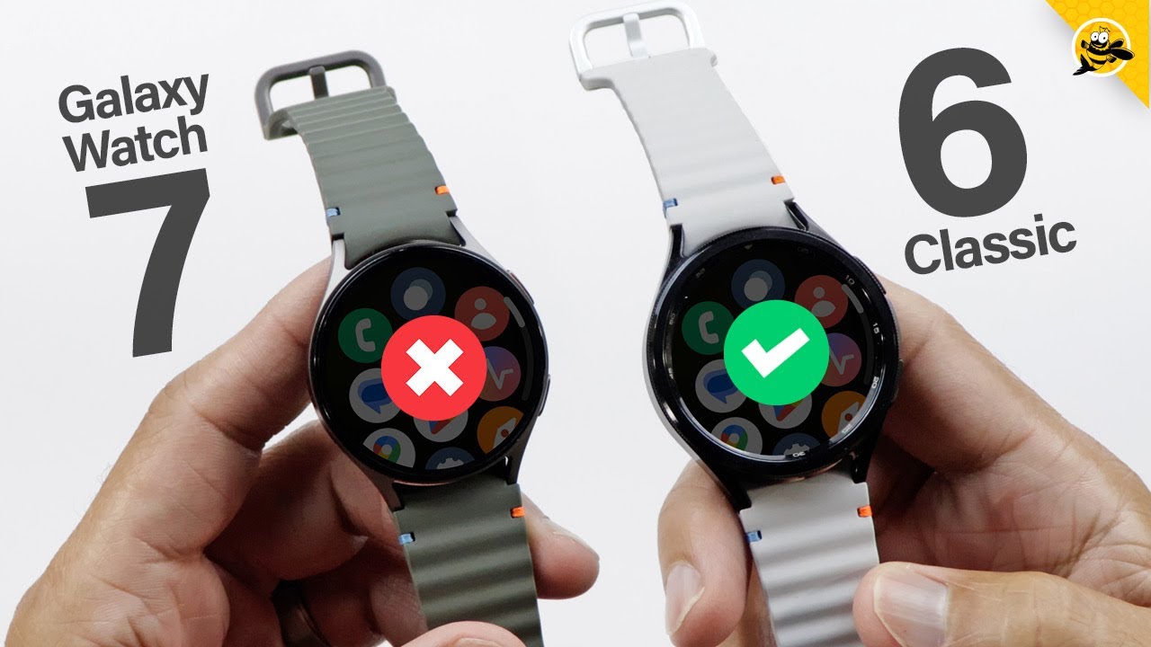 Galaxy Watch 6 Classic is Better Than Watch 7? - YouTube