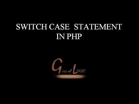 Switch Case In PHP || PHP-15