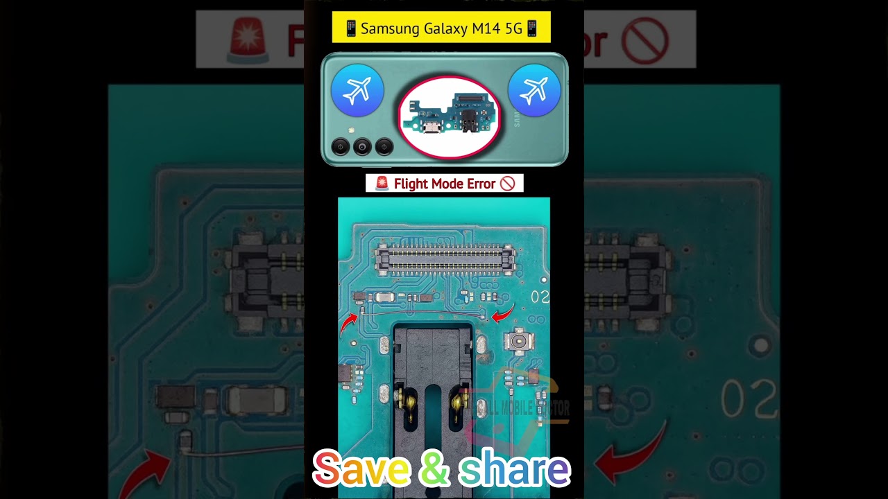 Samsung A14 5G flight mode solution | A14 5G aerolpane mode solution | A146b flight mode solution