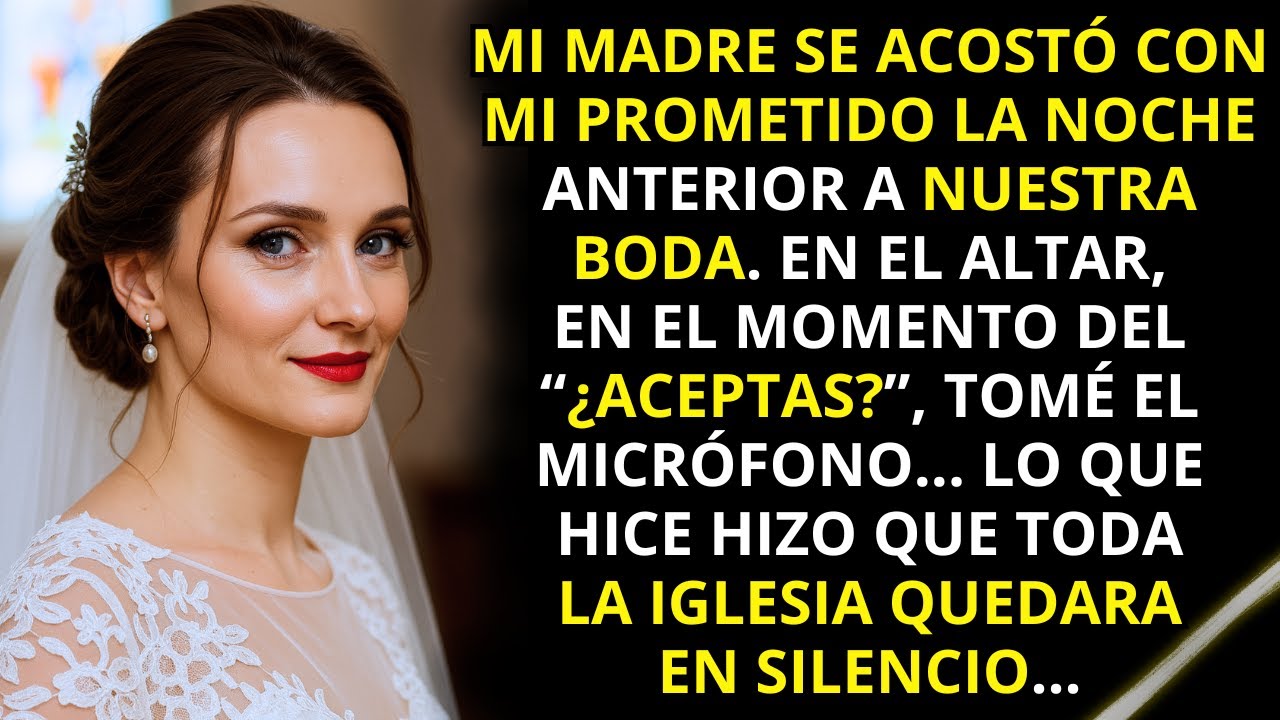 Mi madre se acostó con mi prometido un día antes de mi boda. Fingí que no lo sabía y...
