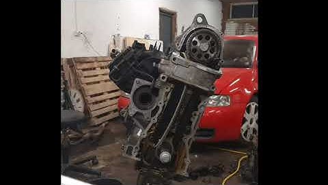 Skoda 1,2 timing chain install (No commentary)