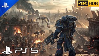 WARHAMMER 40,000 SPACE MARINE 2 FULL Gameplay Demo 30 Minutes[4K 60FPS HDR]PS5