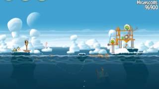 Angry Birds Seasons Arctic Eggspedition - Level 1-11 3 Star Walkthrough Gameplay screenshot 5