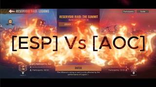 Reservoir Raid Recap (April 19, 2026) | A Tough Battle &amp; Epic Moments [ESP] Vs [AOC]