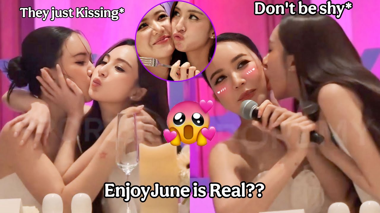 Боже мой, они только что поцеловались? EnjoyJune — это реальность?
