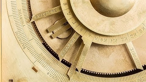 Secrets of the Antikythera Mechanism: Session 1