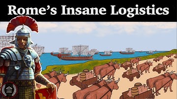 Het complexe bevoorradingssysteem van de legers van Rome | Militaire logistiek