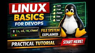 Linux For Beginners  Basic Commands U0026 Directory Structure Explained  Devops Series