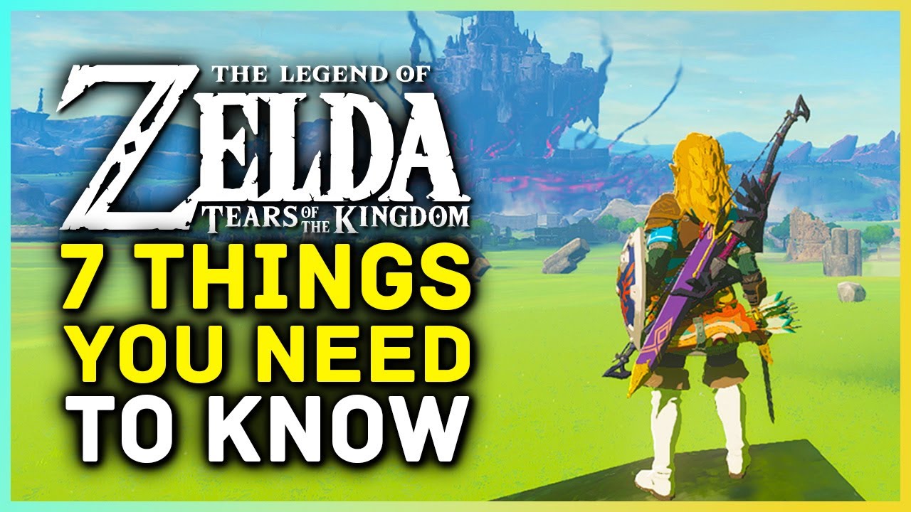 Zelda Tears Of The Kingdom How To Get Easy Elixirs, A Whip Weapon, Repair Weapons & Skateboard
