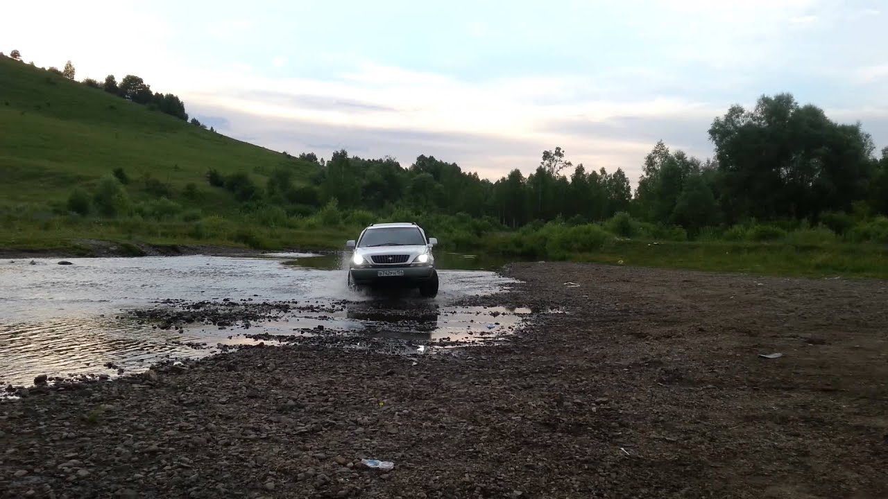 Toyota Harrier 2.2. Алтай. Брод