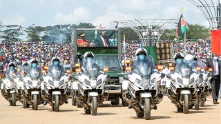 DRONE FOOTAGE: SEE HOW PRESIDENT UHURU ARRIVED AT UHURU GARDENS FOR MADARAKA DAY 2022 CELEBRATIONS!