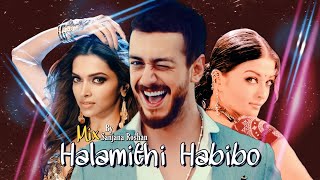 Arabic Kuthu | Halamithi Habibo - Mix | Saad Lamjarred &amp; Bollywood Beauties