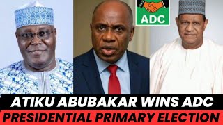 Atiku Abubakar Emerges As ADC Presidential Candidate 