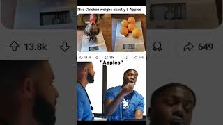Apple Chicken #memes #shorts #viral