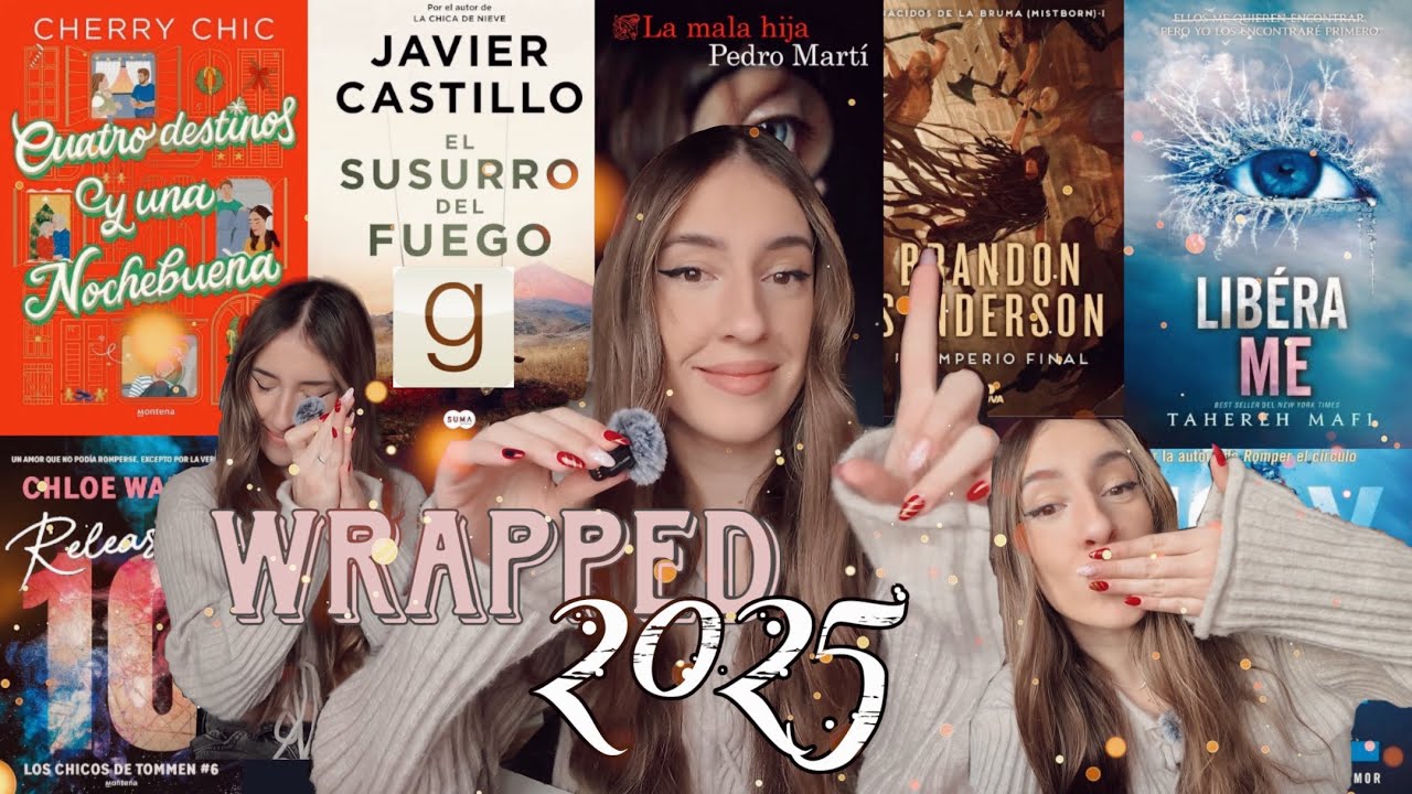 Wrapped literario 2025 (parte 2) | ¿Llego a mi meta en GOODREADS? | Romance, thriller … BOOKTUBE